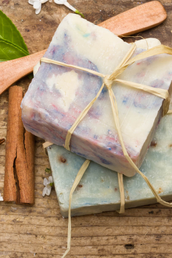 Handmade natural soap bars