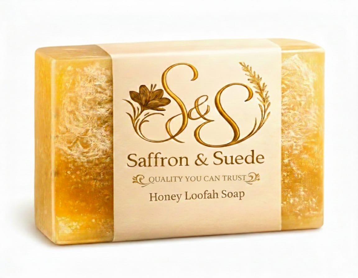 Loofah Honey Soap